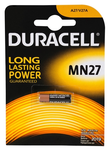 Duracell Long lasting power A27 batteri